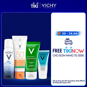 Bộ Sản Phẩm Chăm Sóc & Bảo Vệ Da Dầu Mụn VICHY Capital Soleil Mattifying 50ml
