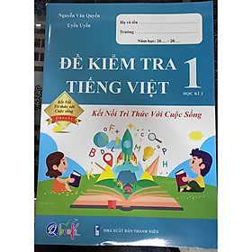 Ảnh bìa QB - Đề kiểm tra tiếng việt 12 - kết nối tri thức với cuộc sống