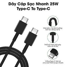 Mua Dây cáp sạc nhanh 25w Type C to Type C 2 đầu USB C độ dài 1m chuẩn PD Handtown - Hàng Chính Hãng