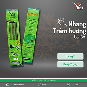 Mua Nhang trầm hương Sao Việt - Loại 3 cây 4 tấc - cỡ lớn - Uy nghi hoành tráng - Dùng cho nghi lễ lớn