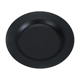 Round Tableware Plate Dinner Cookware Camping Dish for Fishing Picnic Indoor