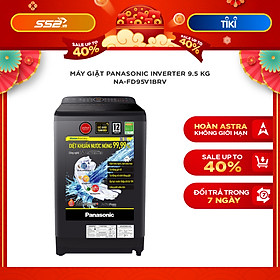 Máy giặt Panasonic Inverter 9.5 Kg NA-FD95V1BRV - Hàng Chính Hãng - chỉ giao hàng TP.HCM