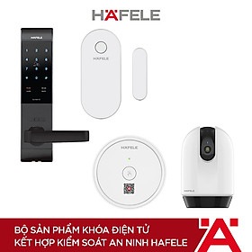 Mua Bộ sản phẩm Khóa điện tử kết hợp kiểm soát an ninh Hafele