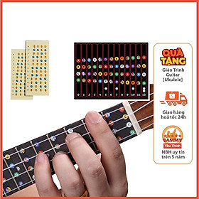 Mua UKULELE NOTE STICKER - MIẾNG DÁN ĐÁNH DẤU VỊ TRÍ NỐT NHẠC TRÊN ĐÀN UKULELE