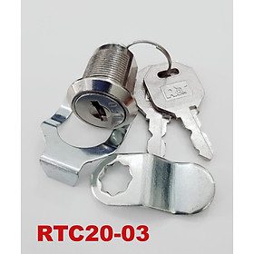 Mua Khóa tủ cốp sắt chìa kẽm 20mm cho tủ dày dưới 15mm RTC20 hàng Việt Nam với bộ chìa 150 mã