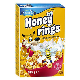 Bánh ngũ cốc BAKALLAND Honey Ring 375g