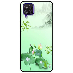 Ốp lưng dành cho Samsung Galaxy A12 - A21s - A31 - mẫu Tranh Sen Đẹp