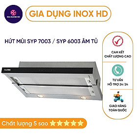 Mua Máy hút mùi Faster  BẢO HÀNH CAO CẤP  máy khử mùi SYP 7003 / SYP 6003 âm tủ 70cm/ 60cm cao cấp - SYP 6003 - Dài 60 cm