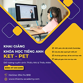 Hình ảnh Khóa Học Live-Online Tiếng Anh KET-PET