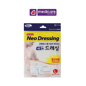 Băng Cá Nhân MomsDerm Neo Waterproof Aqua Bandage Chống Thấm Nước