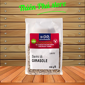 Hạt hướng dương hữu cơ đã bóc vỏ Sottolestelle 250g – Semi di girasole
