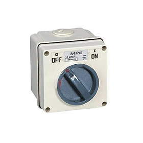 Mua CẦU DAO CHỐNG THẤM NƯỚC 2P-20A / 32A / 63A 500V IP66 CAO CẤP MPE (SW-2)