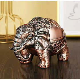 Mua gạt tàn chú voi vòi cuộn đứng bằng đồng ( tặng sét 4 cọ vệ sinh vòi ám nội địa nhật )