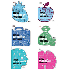 Combo Sách Hiểu Hết Về: Kinh Doanh + Tiền + Cơ Thể + Bộ Não + Thức Ăn + Tâm Lý Học