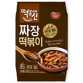 BÁNH GẠO TTEOKBOKKI DONGWON VỊ TƯƠNG ĐEN