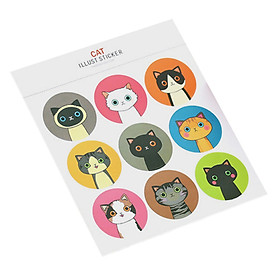 Nơi bán Sticker Cat Lllust - Giá Từ -1đ