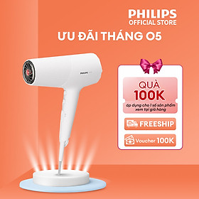 Máy sấy tóc Philips BHD500/00 - Sấy tóc nhanh khô - Bảo vệ tóc không bị quá nóng - Hàng Chính Hãng