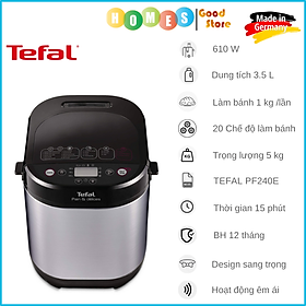 Mua Máy Làm Bánh Mỳ TEFAL PF240E Brotbackautomat  Sản Xuất Tại Pháp  20 Chương Trình Làm Bánh  Làm Sữa Chua Công Suất 610W - Hàng Nhập Khẩu Đức