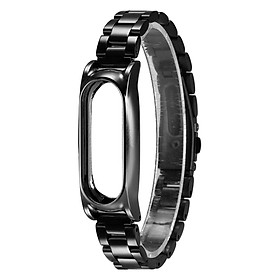 Dây Đeo Thép Thay Thế Cho Vòng Đeo Tay Thông Minh Xiaomi Mi Band 2
