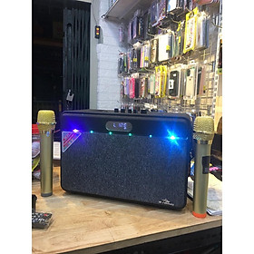 Mua Loa Bluetooth Karaoke Kiomic K618 - Tặng Kèm 2 Micro Không Dây xịn - Hàng chính hãng
