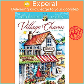 Sách - Creative Haven Village Charm Coloring Book by Teresa Goodridge (UK edition, paperback)