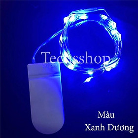 Dây Đèn Led Đom Đóm Trang Trí Dài 1M Kèm Theo 2 Pin Cúc Áo - Phụ Kiện Trang Trí Noel, Tết