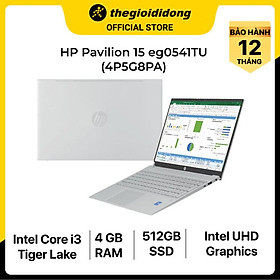 Laptop HP Pavilion 15 eg0541TU i3 1125G4/4GB/512GB/15.6