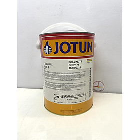 Sơn chịu nhiệt 600oC Jotun Solvalitt màu xám Grey 71 _ 5L