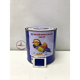 Mua Sơn dầu cao cấp TOA Con Vịt màu xanh dương MD 877 _ 800 ml