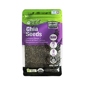 Thực Phẩm Chức Năng Hạt Chia Tím Absolute Organic (400g)