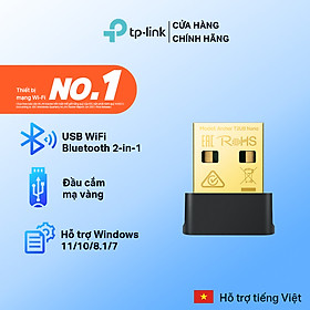 Hình ảnh Bộ Chuyển Đổi USB Wifi Bluetooth TP-Link Archer T2UB Nano Chuẩn AC 600Mbps - Hàng Chính Hãng