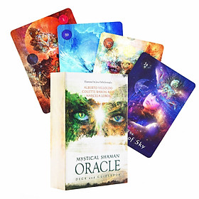 Hình ảnh Bộ Bài Bói Mystical Shaman Oracle Cards Tarot Cao Cấp Bản Đẹp