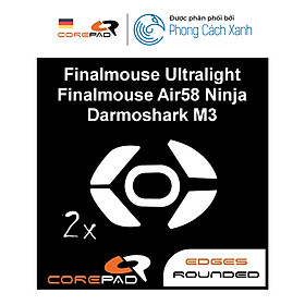 Mua Feet chuột PTFE Corepad Skatez PRO Darmoshark/Ultralight Pro/Phantom/Sunset/Scream One/Tournament Pro/Air58 Ninja - Hàng Chính Hãng