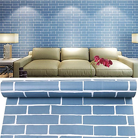 10m Decal giấy dán tường sẵn keo chống thấm nước 0.45m