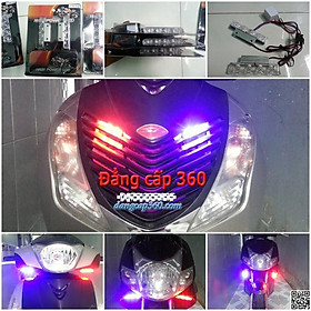 Mua Bộ đèn chớp nháy cảnh sát xanh đỏ  cực đẹp gắn các loại xe máy   ô tô   xe điện loại tốt chống nước