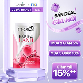 Hấp Dầu Lạnh M.pros Keratin, Collagen và Vitamin B5 Phục Hồi Tóc Hư Tổn