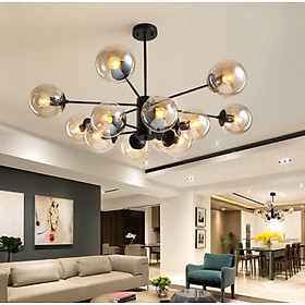 Đèn chùm INSOL sang trọng, tinh tế trang trí phòng khách hiện đại - kèm bóng LED chuyên dụng