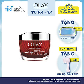 Kem Dưỡng Da Chống Nắng Ngừa Lão Hóa Olay Regenerist Whip UV 50g (Phiên bản mới)