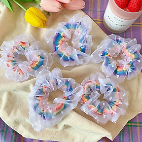 Sét 3 dây buộc tóc nhiều mẫu dễ thương