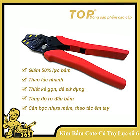 Mua Kìm bấm đầu cote nhanh trợ lực số 06 TOP kìm bấm cos (1.5 - 6mm2)