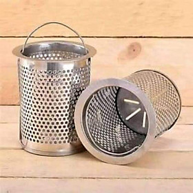 Giỏ lọc rác và nắp đậy inox