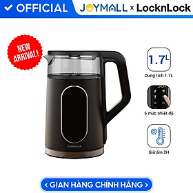 Mua Ấm Đun Siêu Tốc LocknLock EJK286BLK 1.7L  Hàng Chính Hãng  5 Chế Độ Nhiệt  Giữ Ấm 2 Giờ - JoyMall