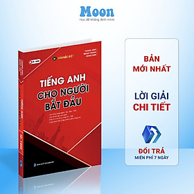 Sách Tiếng anh cho người bắt đầu Bản Đặc Biệt dành cho người mất gốc tiếng Anh Moonbook