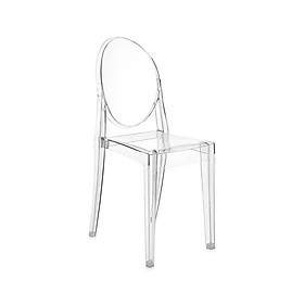 Mua Ghế Nhựa Trong Suốt Ghost Chair WC087 - Thiết Kế Nổi Tiếng Của Kartell - Nhựa Polycarbonate Đúc Nguyên Khối