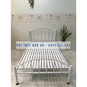 Giường sắt mỹ nghệ GIÁ RẺ 1M2X2M