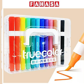 Hộp 12 Bút Lông Màu Acrylic Marker - Truecolor ZCA0628_12