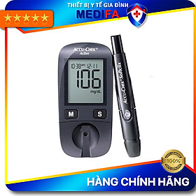 Hình ảnh Máy Đo Đường Huyết ACCU-CHEK Active Công Nghệ Không Code Tiện Lợi, Kèm 10 Kim Lấy Máu (CHƯA KÈM QUE THỬ)