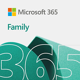 Mua Phần mềm bản quyền Microsoft 365 Family | 12 Tháng | 6 Người Dùng | OneDrive 1 TB - Hàng Chính Hãng