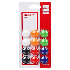 Nam Châm Gắn Bảng 20mm - Deli 7824