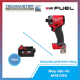 Mua Máy vặn vít Milwaukee M18 FID3-0X + TẶNG PIN 18V 5.0Ah - M18B5 (Hàng chính hãng  Bảo hành 12 tháng)